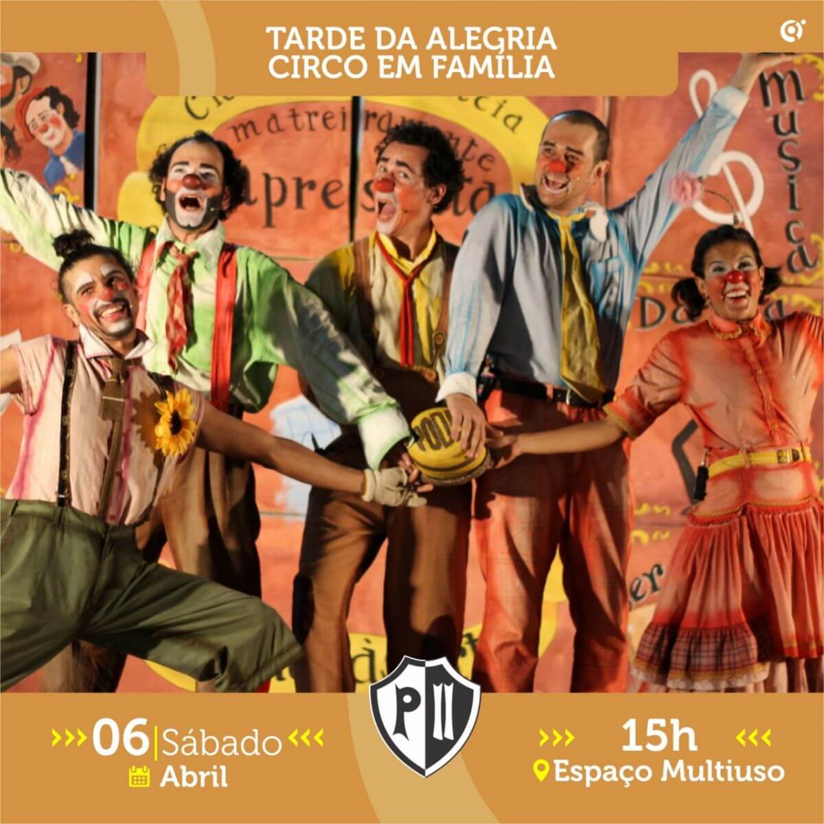 Tarde da Alegria Circo em Família