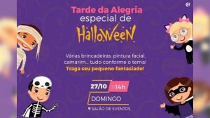 CLUBE PROMOVE HALLOWEEN PARA AS CRIANÇAS