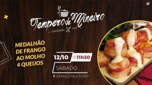 SÁBADO É DIA DE TEMPERO DE MINEIRO